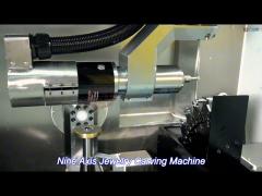 g9-550 vertical double spindle carving and milling batch flower composite machine