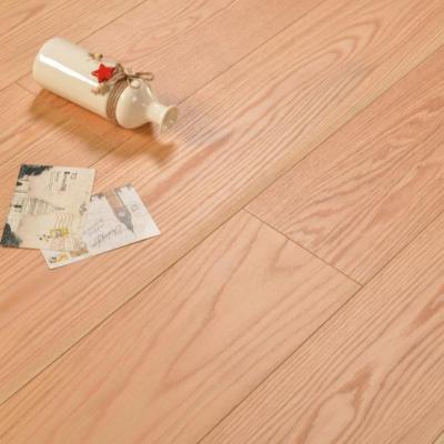 China Modern Popular Solid Wood Hardwood Flooring Red Oak Flooring for sale