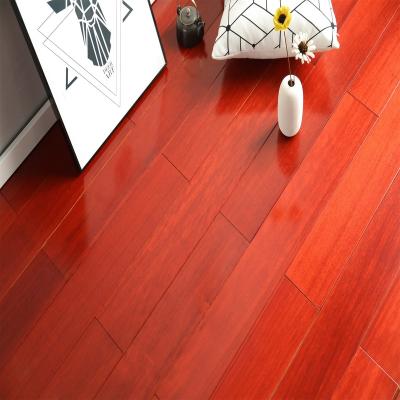 China Indoor Taun Solid Wood Flooring Red Color In Door Hardwood Flooring for sale