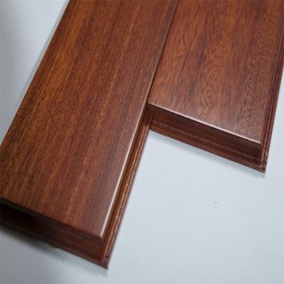 China Indoor popular good quality okan solid wood flooring,in door hardwood flooring for sale for sale