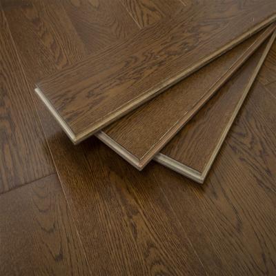 China Modern 15mm Thickness Wood Flooring Oak Engineered Wood Flooring for sale