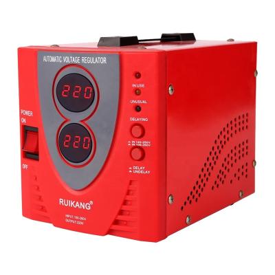 China AC 80% Stable Power Voltage 220V Automatic Voltage Stabilizers / Power Stailizers For Refrigerator for sale