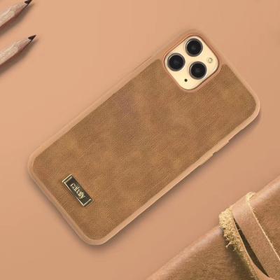 China TPU+leather Running Cabally Leather Back Cell Phone Cases Designer Fashion Phone Case For iPhone Cases With Box for sale