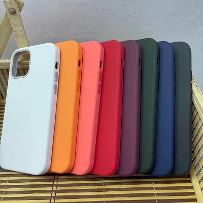 China Luxury Colorful Anti-drop Cabally Luquid Silicone Phone Case For iphone 12 pro max mobile cell phone case for iphone 11 pro max xs xr for sale