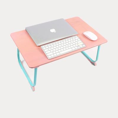 China Wholesale Custom Adjustable (Height) Eco-Friendly Bamboo Laptop Desk On Bed Sofa Hand Make Folding Laptop Table for sale