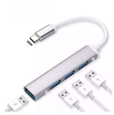 China Port Charging+Data Transfer USB C HUB 3.0 2.0 Type 3.1 4 Multi Splitter For Lenovo Macbook Pro Air PC Computer Notebook Laptops Accessories Xiaomi HP for sale