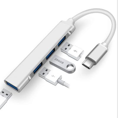 China Port Charging+Data Transfer USB C HUB 3.0 2.0 Type 3.1 4 Multi Splitter For Lenovo Macbook Pro Air PC Computer Notebook Laptops Accessories Xiaomi for sale