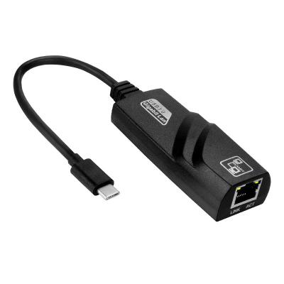 China ABS+PVC Network Card 10/100/1000 Mbps PC 3.1 Computer to RJ45 Gigabit USB Ethernet Adapter for sale