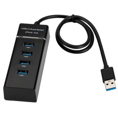 China ABS Plastic 4 Conference Gift High Speed ​​Port USB 3.0 HUB for sale