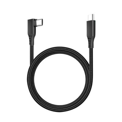 China Nylon Braided Charging Cable USB 3.2 Gen1 Cable 5M 16FT Nylon Braided Right Angle Quick Charger USB C to USB C Cable for for Oculus Quest 2 VR Link Cable for sale