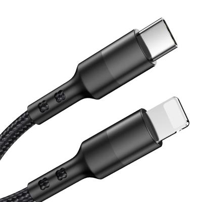 China 8pin Cable For iPhone 18W PD Fast Charging Cable For iPhone 11 Pro Max Se USB Type C To For Lightning Cable Charger For Macbook iPad Pro Huawei for sale