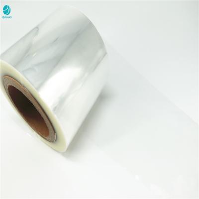 China Moisture Proof Clear PVC BOPP Film Smoothly Wrapping Plastic Film For Cigarette Holder for sale