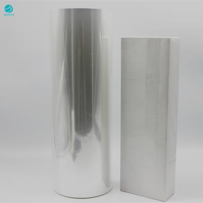 China Moisture Proof Competitive Price Transparent Bopp Film Cellophane For Cosmetic Cigarette Boxes Packaging for sale