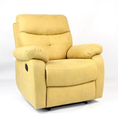 China Rocker Motor (Height)Adjustable Modern Home Theater Fabric Manual Riser Recliner Chair for sale