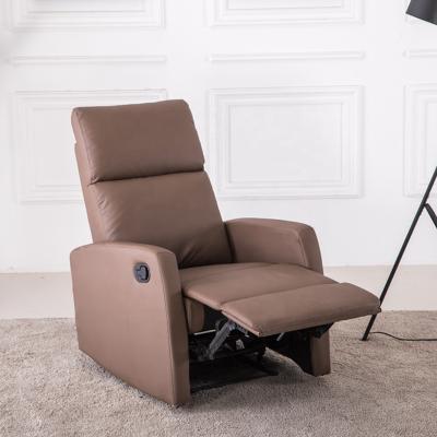 China Morden Design Adjustable Fabric(Height)Comfortable PU Faux Leather Manual Recline Chair for sale