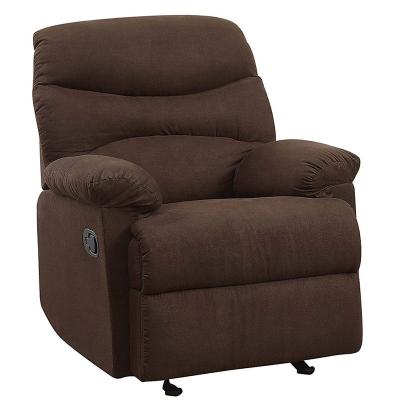 China Simple Modern Living Room Sofa Manual Recliner Rocking Arm Chair (Height)Adjustable Soft Cheap Fabric Upholstery for sale