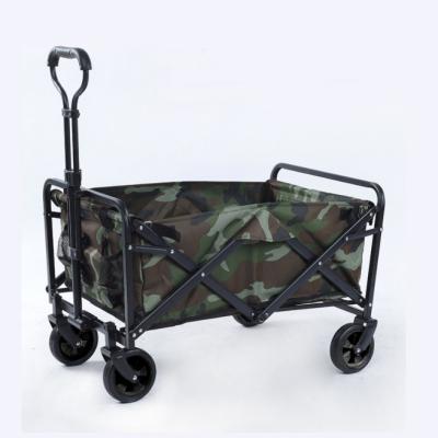 China New Folding Camp Outdoor Trolley Beach Camp Utility Folding Cart With Garden Camping Trolley for sale