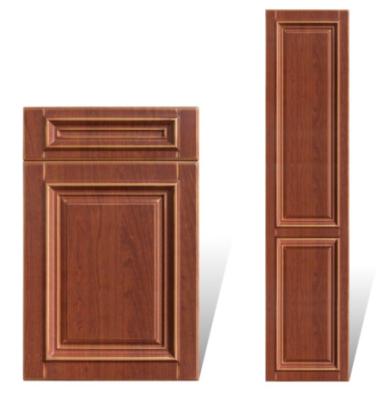 China Modern Kitchen Cabinet Door Sample PVC Door MDF Panel for sale