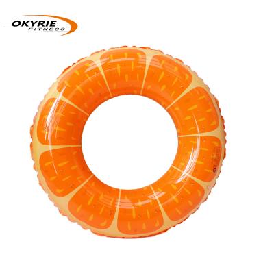 China Fascinating Products Okyrie Inflatable Circle Swim Ring 36in D Inflatable Swimming Ring For Swimming Pool Party Water Decoration for sale