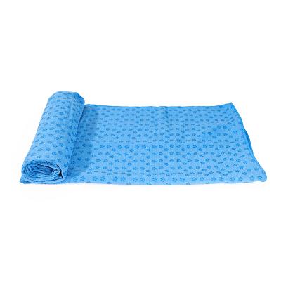 China Wholesale Yoga Exercise CHRT Custom Printed Non Slip Soft Textile Yoga Microfiber Towels for sale