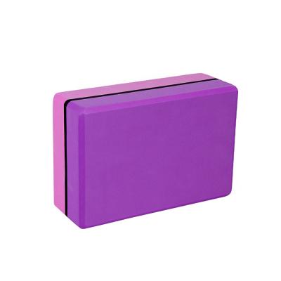 China Single Brick Cork Yoga Block from OEM EVA Foam Soft Non-Slip Surface Pilates from CHRT for sale