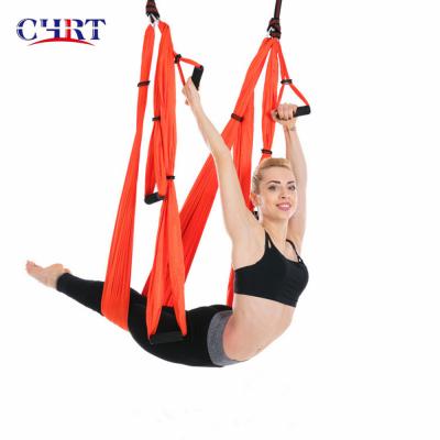 China Hanging Aerial Hammock Adult Chrt Air Yoga Hammock Anti-Gravity Ceiling Yoga Sling Yoga Swing Kit For Sale for sale