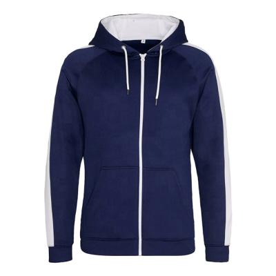 China wholesale high quality anti-wrinkle cotton fleece hoodie pullover men's hoodies 100% OEM full zipper for sale