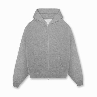 China Wholesale Custom Breathable Color Logo Men Plus Size Full Zipper Cotton Oversized Hoodies Hoodie for sale