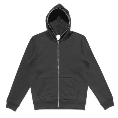 China Anti-wrinkle OEM Custom Design Logo Blank Full Face Bulk Zip Hoodies Crop Plus Size Men Full Zip Hoodie for sale