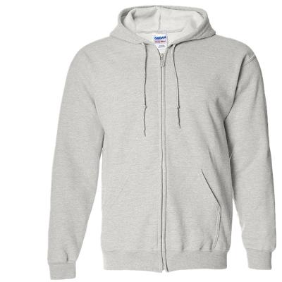 China Custom Logo 100% OEM Anti-Wrinkle Cotton Mens Hoodies High Quality Full Zip Hoodie for sale