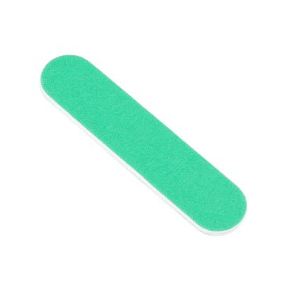 China Manicure Logo Disposable Washable Mini Custom Made Wholesale EVA Nails Files 80/80 100/150 Color Single Nail File for sale