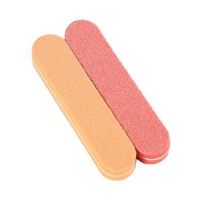 China Manicure Logo Disposable Glitter Yellow Pink Custom Made Wholesale Mini Emery Board Nail Files Set With Box for sale