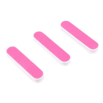 China Custom Disposable Glitter Emery Board Eva Nail File Manicure Hybrid Sandpaper 120/180 for sale