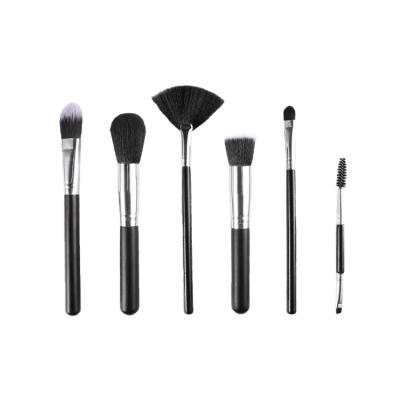 China High Quality Natural Hair Natural Custom Logo Beauty Care Makeup Tools Private Label Goat Remover Makeup Brushes Kit for sale