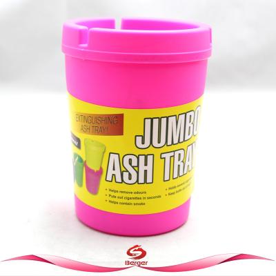 China Self-extinguishing Hotsale Butt Bucket Plastic Car Ashtray for sale