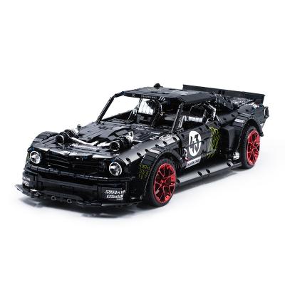 China Off-Road Technic Toy Back Moc Auto Static Racing Car RC Building Version Model DIY Building Block Sets Toys for sale