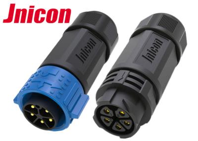 China 5 Pin Waterproof Circular Connectors , Power Cable M25 Circular Connector IP67 for sale