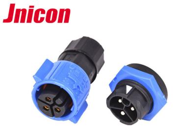 China Jnicon M19 Waterproof Panel Mount Connector , IP67 Panel Mount Connector for sale