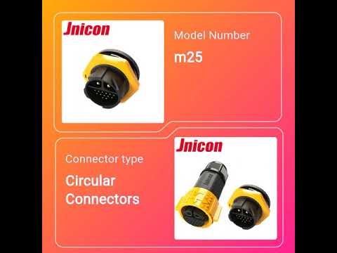 Male Female Waterproof Circular Connectors , 3 Pin Circular Connector IP67