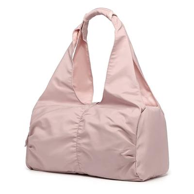 China Trave Design Outdoor Custom Sports 2022 New Bag Large Capacity Spend Overnight Duffel Bag With Waterproof Pink Duffel Bag for sale