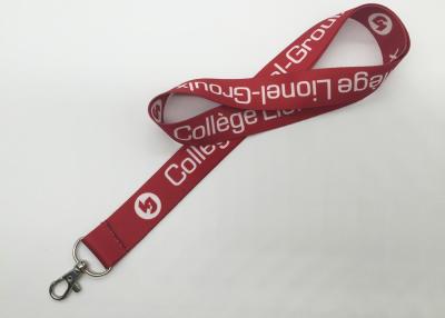 China Recycled  Heavy Duty Lanyard / Dye Sublimation Lanyards With Portable Phone Attach for sale