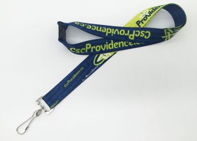 China Eco Friendly Dye Sublimation Lanyards ， Id Card Holder Lanyard 20mm With Metal Hook for sale