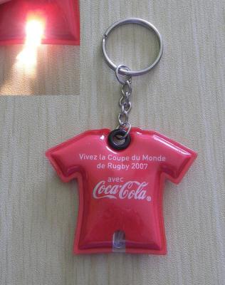 China Reflective Soft PVC Keychain , Animal Flashlight Keychain For Business for sale