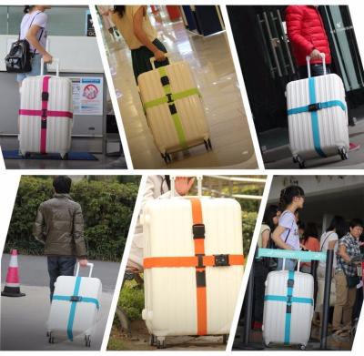 China 2 pulgadas de correas personalizadas bloqueables del equipaje con longitud de los nombres el 180CM  en venta