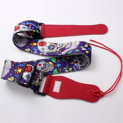 China Custom Acoustic Guitar Straps , Classical Guitar Straps For Guitar Accessories for sale