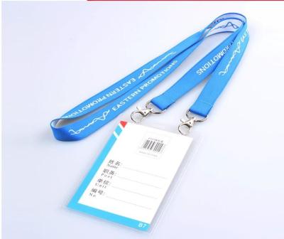 China el tamaño de los 2.0CM modificó los acolladores de los poseedores de una tarjeta de identificación para requisitos particulares del logotipo para el acontecimiento/el festival en venta