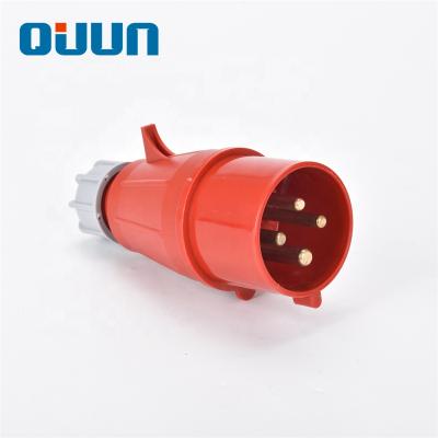 China Industrial CE Standard Factory Sell Industrial 4poles16A Plugs for sale