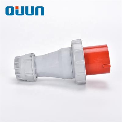 China IP67 125A Industrial Waterproof Industrial Sockets for sale