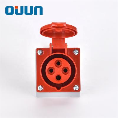 China Wholesale industrial socket and industrial factory 4P 16A socket for sale