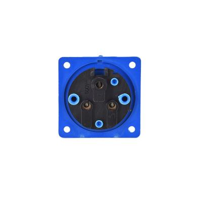 China Factory direct sale CE ccc industrial panel hid dustproof and waterproof industrial socket for sale